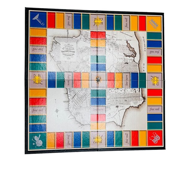Play San Francisco Definitive City Trivia Board Game Collectible Gift - Picture 7 of 13
